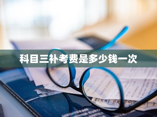 科目三补考费是多少钱一次