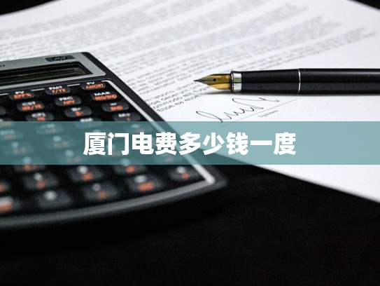 厦门电费多少钱一度
