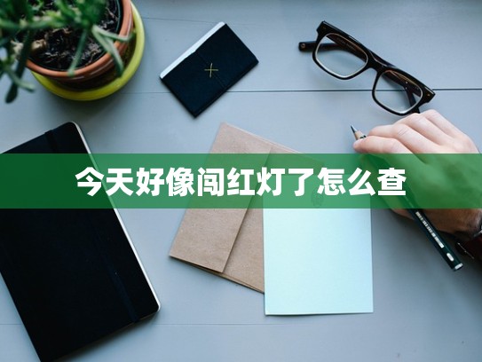 今天好像闯红灯了怎么查
